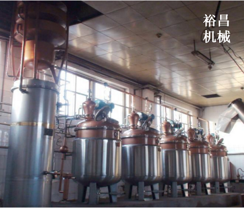 裕昌机械的果渣蒸馏机组